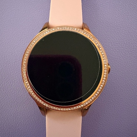 Fossil Pink and Gold Smartwatch - Picture 2 of 11